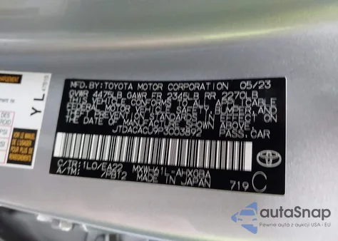 2023 Toyota Prius Prime Xse from USA, damaged, VIN JTDACACU9P3003892